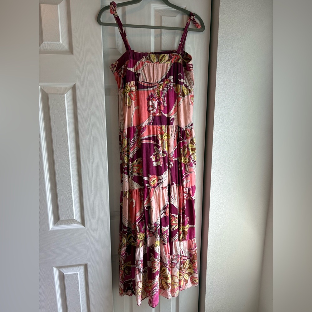Vintage Floral Pucci Inspired Maxi dress